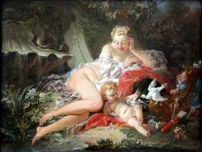 Venus and Amor by François Boucher